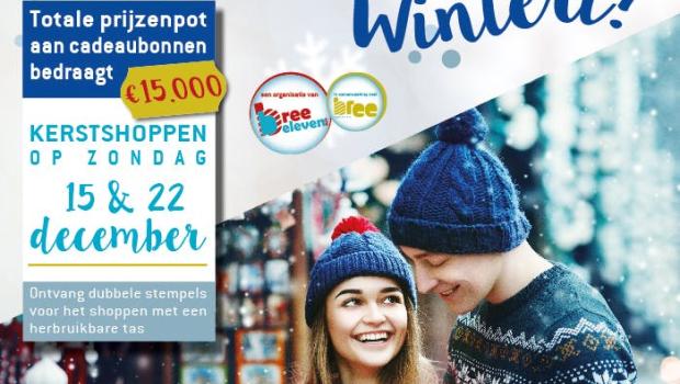 Kerstshoppen en schaatsen in Bree centrum © Sportdienst Bree