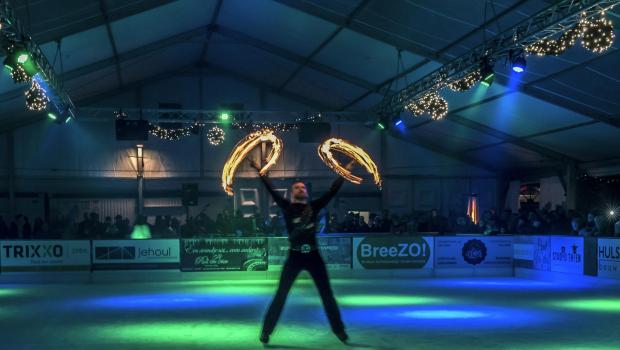 Feestelijke opening Bree on Ice © Sportdienst Bree